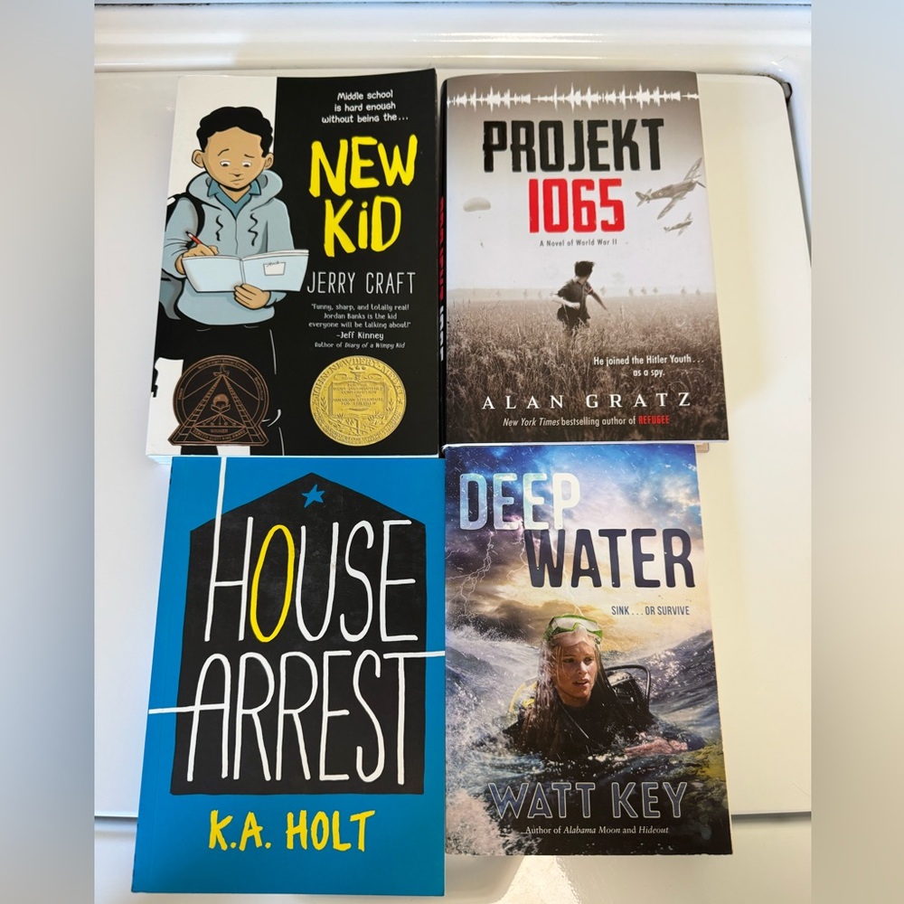 Set of Four Engaging Books